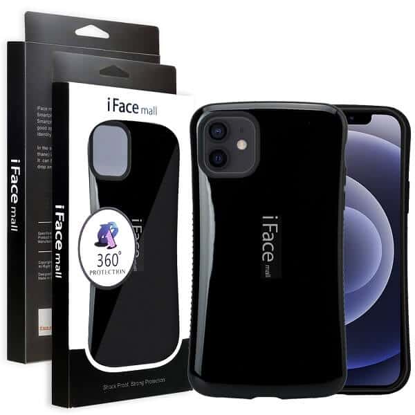 iFace Case For iPhone 12 /12 Pro/12 Pro Max Slimming Drop Proof Shockproof Hard Silicone Back Cover (Black) iFace Case For iPhone 12 /12 Pro/12 Pro Max Slimming Drop Proof Shockproof Hard Silicone Back Cover (Black)